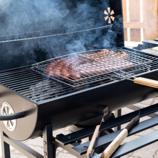 barbecue-charbon de bois